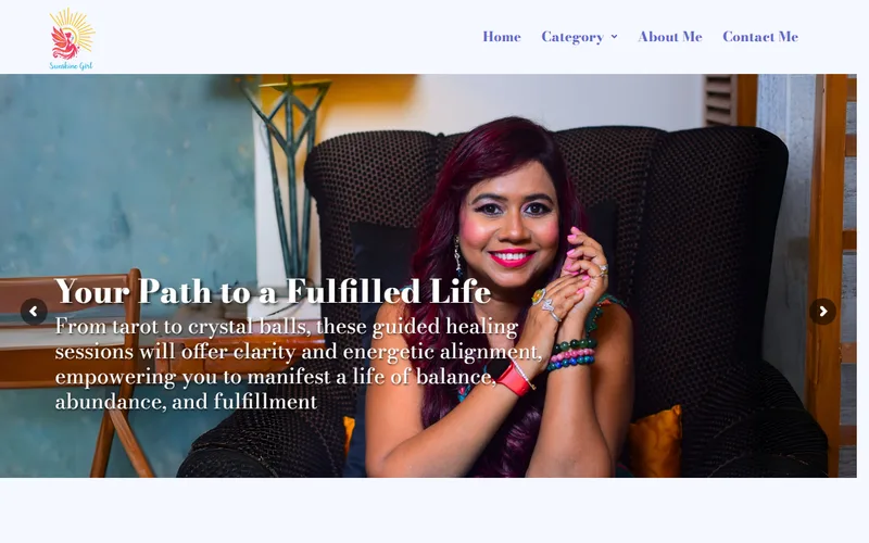 Sunshine Girl Guidance website portfolio